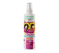 Minoris Kids Spray Desenredante - Anti-Nudos, Cabello Fino y Sensible, Bio, Vegano, Caléndula & Pantenol, Fórmula Suave, Sandía-Fresa, Testado Dermatológicamente, Sin Enjuague, Uso Diario - 200 ml