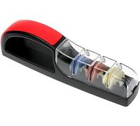 MinoSharp 550-BR Plus 3 - Lijadora universal, color negro y rojo