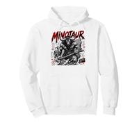 Minotauro Laberinto de Sangre Monstruo Griego Antiguo Sudadera con Capucha