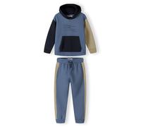 MINOTI Conjunto beige / azul paloma / negro 158-164 beige / azul paloma / negro