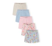 MINOTI Leggings beige moteado / azul claro / amarillo claro / rosa claro 92-96xregular EUR