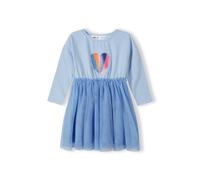 MINOTI Vestido azul oscuro / azul oscuro / lila / naranja / blanco 86-92 azul oscuro / azul oscuro / lila / naranja / blanco