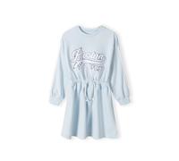 MINOTI Vestido azul pastel / negro / blanco 116-122 azul pastel / negro / blanco