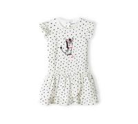 MINOTI Vestido coral / negro / blanco 62-68 coral / negro / blanco