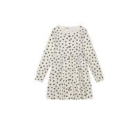 MINOTI Vestido crema / negro 74-80 crema / negro