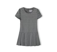 MINOTI Vestido gris claro / negro 104-110 gris claro / negro