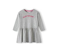 MINOTI Vestido gris / rosa 98-104 gris / rosa