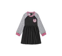 MINOTI Vestido gris / rosa / blanco 92-96 gris / rosa / blanco