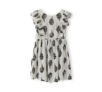 MINOTI Vestido negro / blanco 98-104 negro / blanco