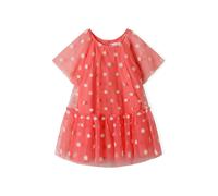 MINOTI Vestido oro / coral 80-86 oro / coral