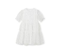 MINOTI Vestido plata / blanco 158-164 plata / blanco