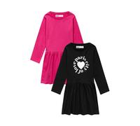MINOTI Vestido rosa / negro / blanco 98-104 rosa / negro / blanco