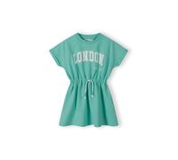 MINOTI Vestido verde / blanco 98-104 verde / blanco