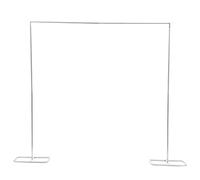 MINRS 2,0 x 2,1 m arco de metal para boda, arco de uva, soporta hasta 5 kg, puede ser decoración DIY arco de boda para bodas, aniversarios, fiestas de cumpleaños, graduaciones, propuestas de