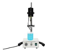 MINRS Agitador magnético Destille, 100 W, agitador de laboratorio eléctrico de precisión 0-3000 rpm, mecánico automático para mezclador de laboratorio mecánico, mezclador de precisión