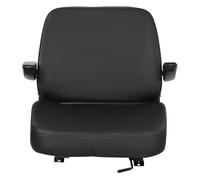 MINRS Asiento para tractor, 48 x 46 x 51 cm, respaldo ergonómico, diseño ajustable, fácil montaje, asiento para tractor, tractor, tractor, excavadora