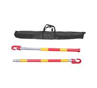 MINRS Barra de remolque 8T de acero con amortiguación, cuerda de remolque para automóviles, ayuda en carretera, longitud de 187 cm