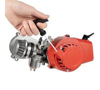MINRS Motor de 49 CC de 2 tiempos, mini motor, motor de un solo cilindro, enfriado por aire, arranque pullstart actualizado CVT Gearbox 1,9 kW 3PS para Mini Dirt Bike, Beach Bike, ATV
