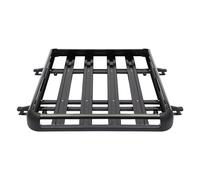 MINRS Portaequipajes de aluminio para coche, cesta de techo para coche, cesta universal para portaequipajes de hasta 68 kg, 127 x 97 cm, portaequipajes de aluminio para modelos universales SUV