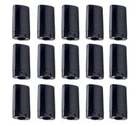 Minsily - 20 envases ovalados de pl?stico vac?os de 15 ml para desodorante, tubos ovalados para b?lsamo labial de 14 g, tubos ovalados giratorios sin