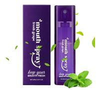 Mint - Breath Spray Mist, Quick Acting Mouth Refresh Solution, Tooth Stain Cleaning Formula with Cooling Effect, Care Spray for Daily Use, Breath Care, Travel Use