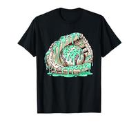 Mint Chocolate Drip Baseball Glove Ice Cream Sprinkles Cool Camiseta