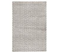 Mint Rugs Diseño verlour Deep de Pile Alfombra Impress, Fibra sintética, Fibra sintética, Grau/Taupe/Creme, 230 x 160 x 1.7 cm