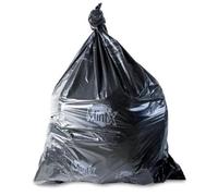 Mint-X Bolsas de basura repelentes de roedores, 1.3 mil, sello plano, 46 pulgadas de alto x 33 pulgadas de largo, color negro (paquete de 100) - MX3346XHB