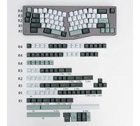 mintcaps Botanical Keycaps Set 173 teclas Cherry Profile Doubleshot Custom Keyboard Keycaps ISO ANSI para Cherry MX Gateron 60% 65% 70% 75% 95% teclados mecánicos