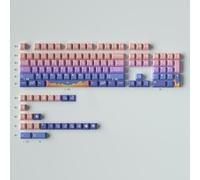 mintcaps Juego de 130 teclas PBT Cherry Profile Cute Fairy Tales Keycaps Custom Dye-Sub Keycaps para Cherry Gateron MX Switches mecánicos