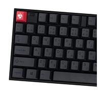 mintcaps PBT - Juego de teclas japonesas grises Cherry Profile Retro Dye-Sub de 130 teclas personalizadas para 60% 65% 70% 75% Cherry Gateron MX interruptores mecánicos