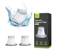 Minthouz Filtro HEPA solo para la serie MT-L011 aspiradora de mano, juego de 3, blanco