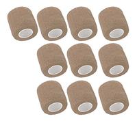 Mintice 10 X Vendaje Autoadhesivo Vendajes Cohesivos Fuerte Elástico Cinta de Primeros Auxilios Color de Piel para Muñeca Tobillo Deporte Los 4.5mx5cm