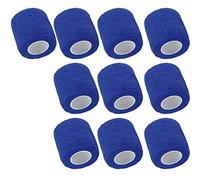Mintice 10 X Vendaje Autoadhesivo Vendajes Cohesivos Fuerte Elástico Cinta de Primeros Auxilios Color de Azul para Muñeca Tobillo Deporte Los 4.5mx5cm