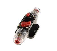 Mintice 12V 20A Coche Portafusibles de Circuito Interruptor de Circuito en Línea de Audio Disyuntor con Reinicio Manual Proteccion Energía Solar Bloque Fusibles Automóvil