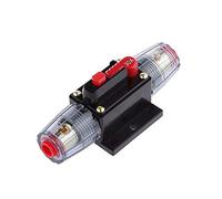 Mintice 12V 30A Coche Portafusibles de Circuito Interruptor de Circuito en Línea de Audio Disyuntor con Reinicio Manual Proteccion Energía Solar Bloque Fusibles Automóvil