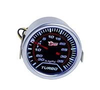 Mintice 2" 52mm Universal Tinte de Humo len Medidor Indicador Puntero de Coche Luz LED PSI Turbo Boost Calibre Motor Turboalimentado Calibre Instrumentos Equipo