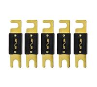 Mintice 5 X 80A chapado fusible ANL fusibles perno prisionero de auto 100A AMP hoja de oro audio de automóvil automotor proteger la seguridad