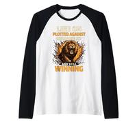 Mintió en conspirado contra la mentalidad Mal manejada y aún ganadora Camiseta Manga Raglan