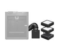 Mintion V1 Sistema de filtro de impresora 3D, con kit de repuesto de filtro V1, HEPA H13 y filtro de carbón activo, para ABS/ASA/PA/PETG/PLA, partículas, purificador de aire de 60 m³/h para P1S/X1C