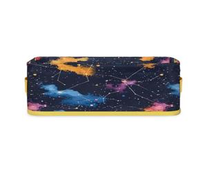 Mintoprints Galaxy Magic Outer Space Universe - Cestas de papel higiénico para baño, cesta de almacenamiento de tela para tanque de inodoro, cesta decorativa pequeña con asa para organizar
