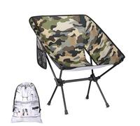 Mintoprints Woodland - Silla de camping ligera y plegable, portátil, compacta para exteriores, viajes, playa, senderismo, mochileros