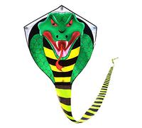Mint's Colorful Life Cometas para niños y Adultos,Grandes Cometa Juguete,el Cometa Kite incluir línea y Carrete una Cobra Cometa Grande con Cola Larga,dominará el Cielo!