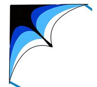 Mint's Colorful Life Delta Dragón Cometa voladora para niños y Adultos, Extremadamente fácil de Volar, la Mejor Cometa para Principiantes