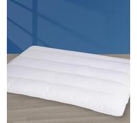 MINUPWELL Almohada pequeña Ultra Plana para Dormir, 18 x 13 Pulgadas, Relleno de Fibra 7D, 100% algodón, Almohada de Viaje, Mini, 2.5 Pulgadas