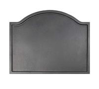 Minuteman International Plain Design Cast Iron Fireback, Small