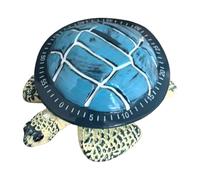 Minuteur de Cuisine Tortue - Chronomètre Mécanique 60 Minutes à Alarme Sonore - Compte à Rebours Magnétique pour Enfant et Adulte, Pâtisserie, Étude et Sport, Design Bleu