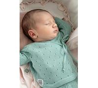 Minutus Jersey de Punto Bebé, Modelo Aire, 100% Algodón (Mint, 3-6 meses)