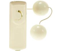 Minx Abs Holdings SevenCreations - Bolas chinas con vibrador, color marfil