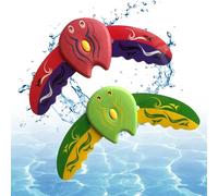MinXin 2 Pieza Juguete Peces Submarinos, Juguete pez Diablo, Juguetes Piscina, Juguete Natación Submarino, Juguete Natación Planeado, Accesorios de Entrenamiento de Buceo, Aguas Al Aire Libre